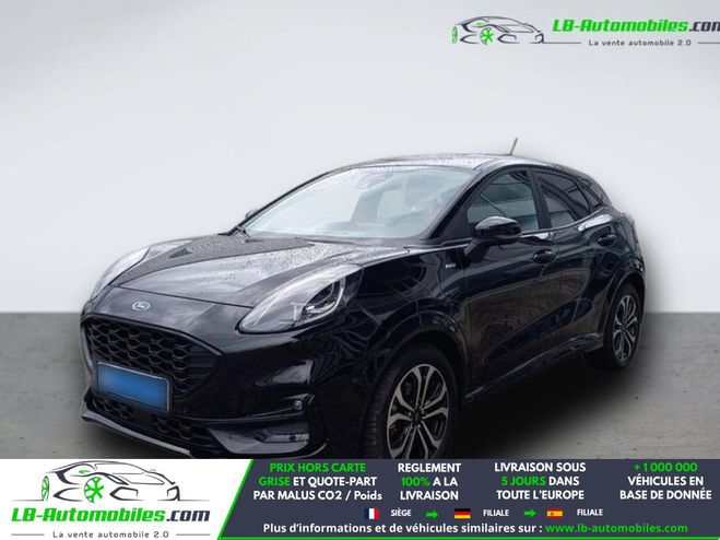 Ford Puma 1.0 EcoBoost 155 ch mHEV BVA Noir de 2024