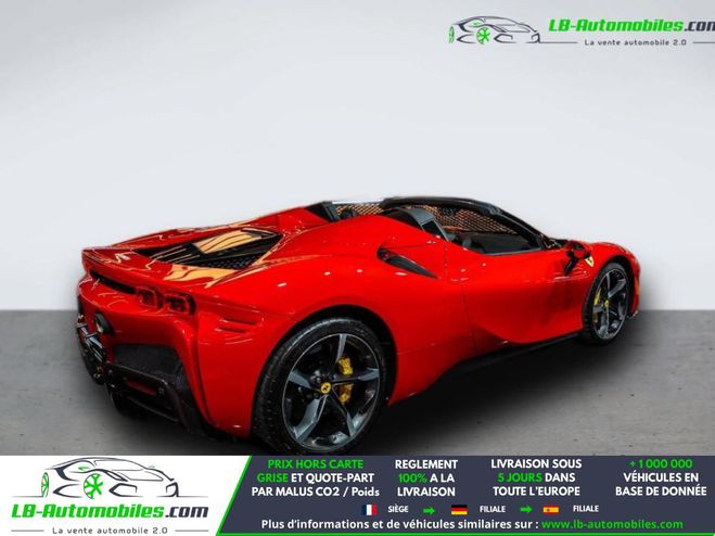 Ferrari SF90 Spider 4.0 V8 797 ch PHEV Rouge M�tallique de 2023