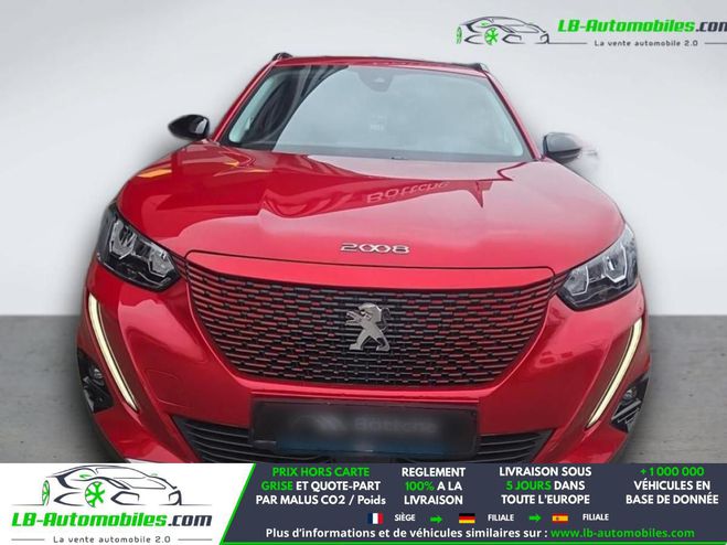 Peugeot 2008 Electrique 136 ch Rouge M�tallique de 2022