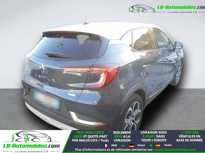 Renault Captur E-Tech Plug-in 160 BVA Bleu de 2022