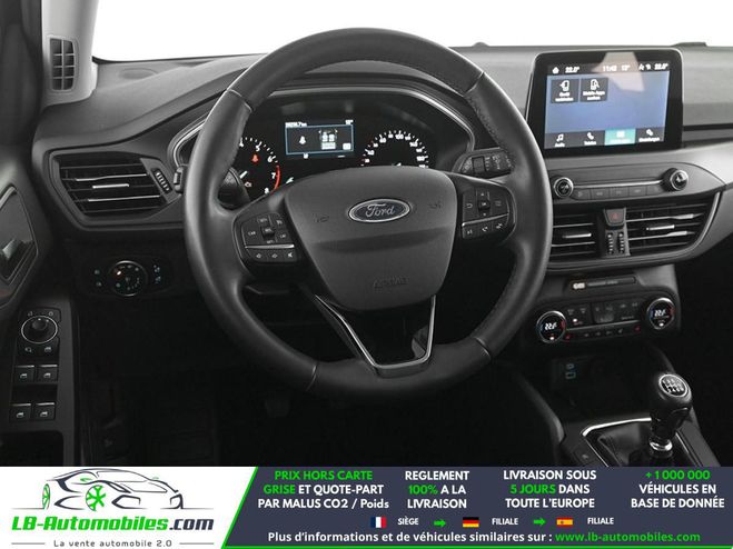 Ford Focus 1.0 Flexifuel 125 mHEV BVM Bleu M�tallique de 2022