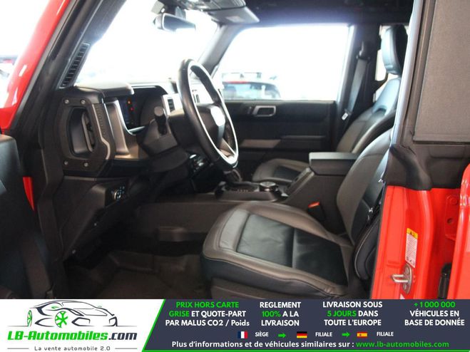 Ford Bronco 2.7l V6 EcoBoost 335 ch BVA Rouge de 2023