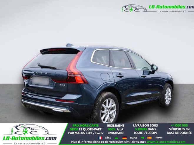 Volvo XC60 T6 AWD 253 ch + 145 ch BVA Bleu M�tallique de 2025
