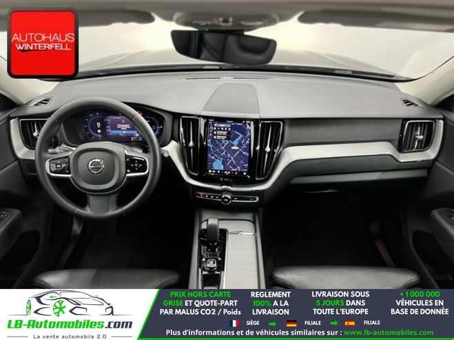 Volvo XC60 T6 AWD 253 ch + 145 ch BVA Gris M�tallique de 2022