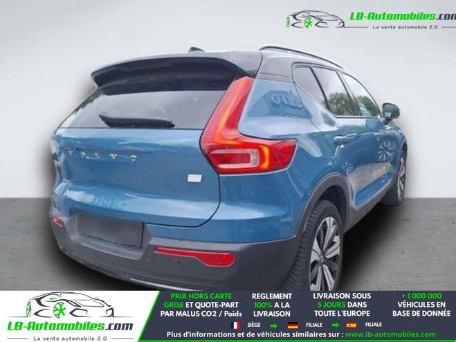 Volvo XC40 Electrique 231 ch BVA Bleu M�tallique de 2023
