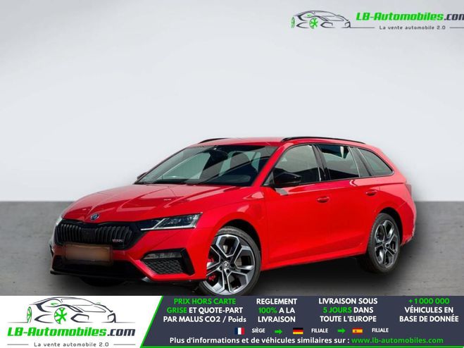 Skoda Octavia 1.4 TSI PHEV 245 ch BVA Rouge M�tallique de 2022