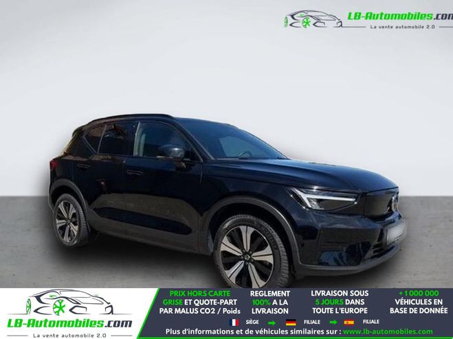 Volvo XC40 Electrique AWD 408 ch BVA Noir de 2023
