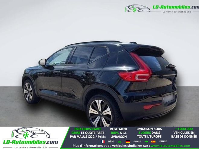 Volvo XC40 Electrique AWD 408 ch BVA Noir de 2023
