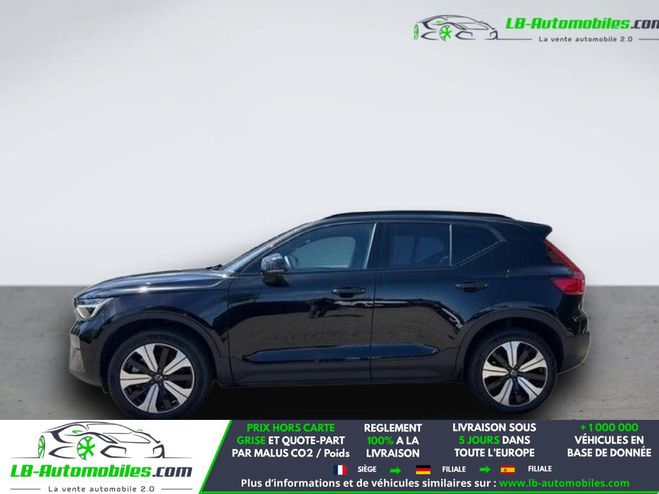 Volvo XC40 Electrique AWD 408 ch BVA Noir de 2023