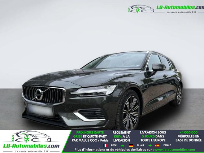 Volvo V60 T6 AWD 253 ch + 145 ch BVA Gris M�tallique de 2022
