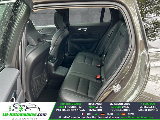Volvo V60 T6 AWD 253 ch + 145 ch BVA Gris M�tallique de 2022