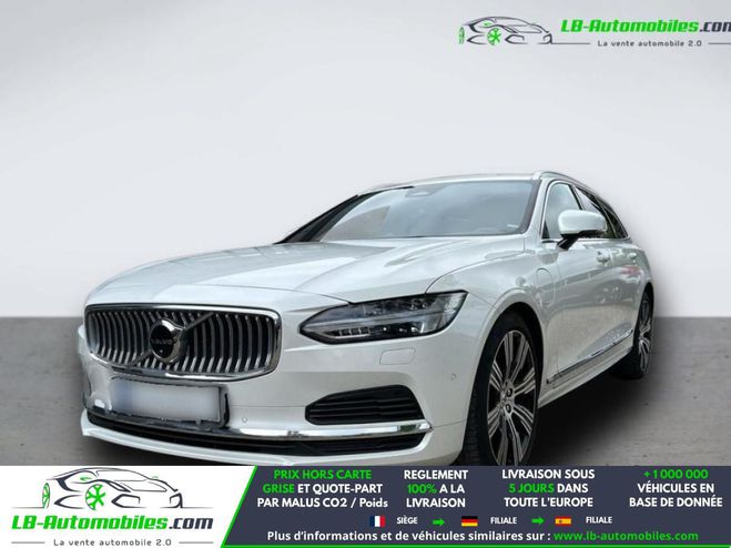 Volvo V90 T8 AWD 310 + 145 ch BVA Blanc M�tallique de 2023