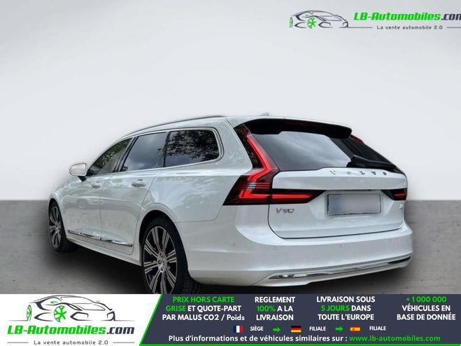 Volvo V90 T8 AWD 310 + 145 ch BVA Blanc M�tallique de 2023