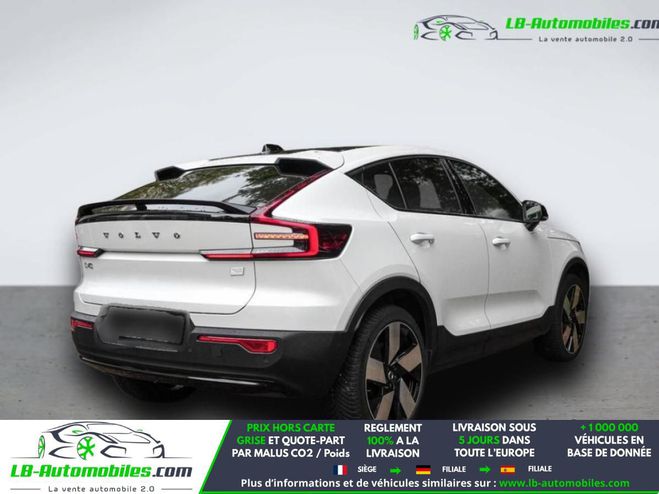 Volvo C40 AWD 408 ch BVA Blanc M�tallique de 2022