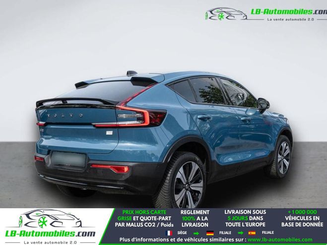 Volvo C40 AWD 408 ch BVA Bleu M�tallique de 2023