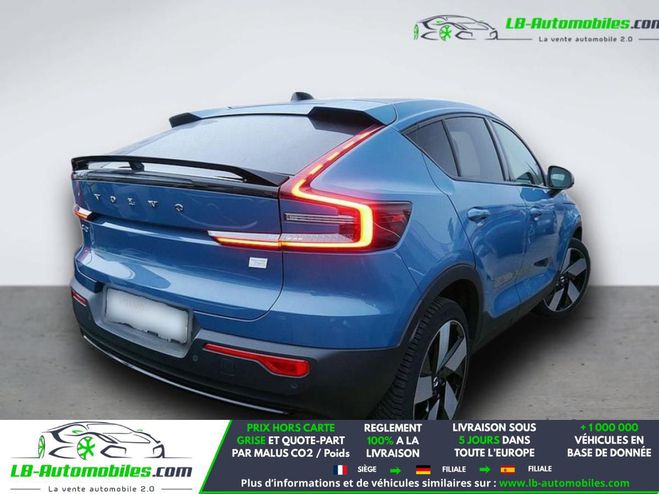 Volvo C40 AWD 408 ch BVA Bleu M�tallique de 2022