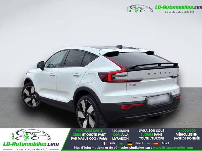 Volvo C40 231 ch BVA Blanc M�tallique de 2022