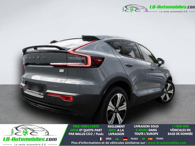 Volvo C40 AWD 408 ch BVA Gris M�tallique de 2023