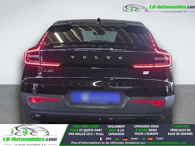 Volvo C40 AWD 408 ch BVA Noir M�tallique de 2022