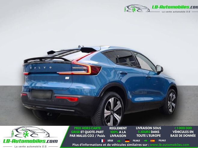 Volvo C40 AWD 408 ch BVA Bleu M�tallique de 2022
