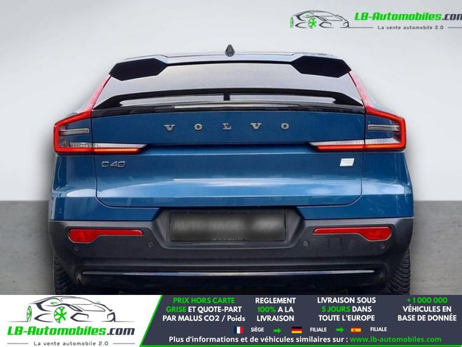 Volvo C40 AWD 408 ch BVA Bleu M�tallique de 2022