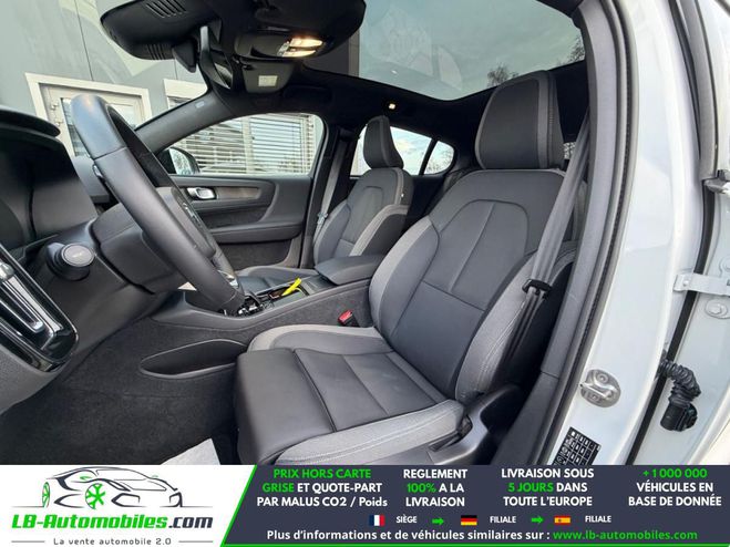 Volvo C40 AWD 408 ch BVA Blanc M�tallique de 2023