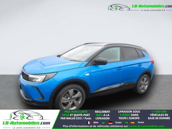 Opel Grandland 1.2 Turbo 130 ch BVM Bleu M�tallique de 2022