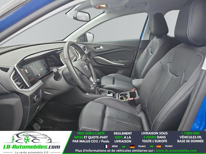 Opel Grandland 1.2 Turbo 130 ch BVM Bleu M�tallique de 2022