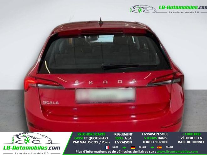 Skoda Scala 1.0 TSI 110 ch BVA Rouge M�tallique de 2022