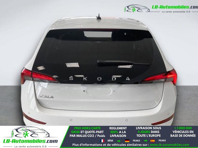 Skoda Scala 1.0 TSI 110 ch BVM Blanc de 2023