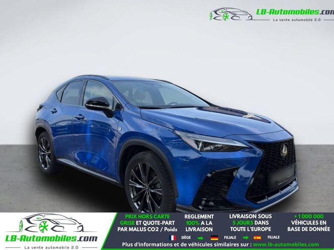 Lexus NX 450h+ 4WD Hybride Rechargeable Bleu de 2022