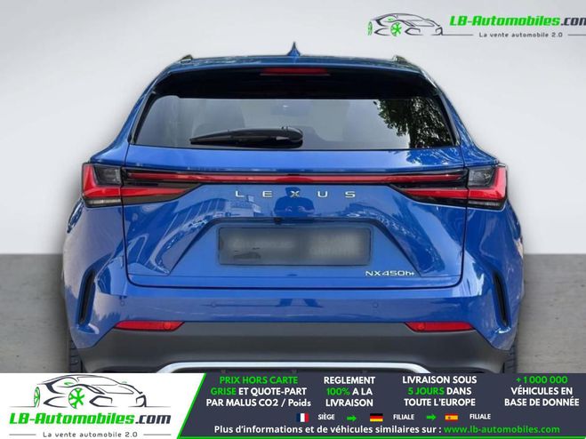 Lexus NX 450h+ 4WD Hybride Rechargeable Bleu de 2022