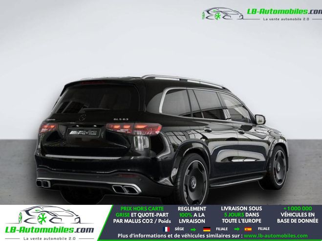 Mercedes GLS 63 AMG 4MATIC+ Noir M�tallique de 2025
