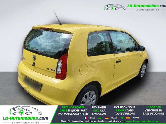Skoda Citigo 1.0 12v MPI 60 ch BVM Jaune de 2014