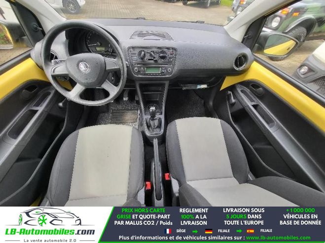 Skoda Citigo 1.0 12v MPI 60 ch BVM Jaune de 2014