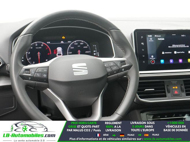 Seat Tarraco 2.0 TSI 190 ch  BVA  5 pl Noir M�tallique de 2022