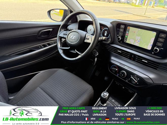 Hyundai I20 1.2 84 Noir M�tallique de 2022