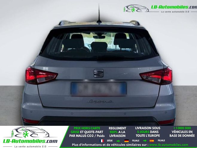 Seat Arona 1.0 TSI 95 ch  BVM Argent� de 2022
