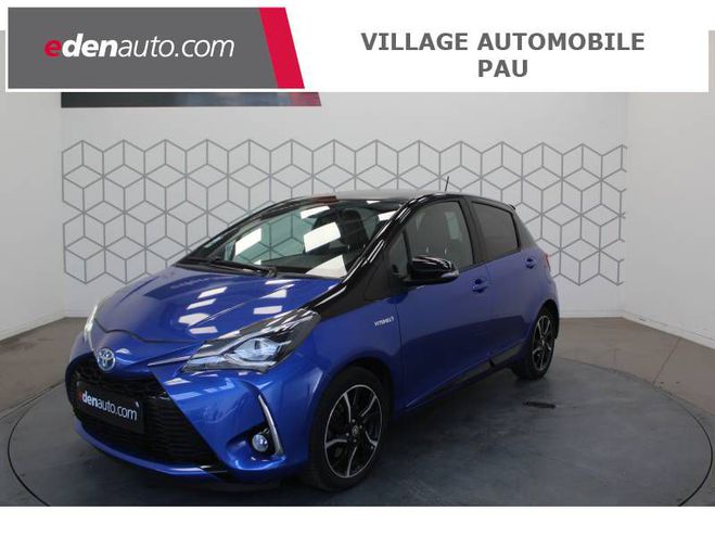 Toyota Yaris Hybride 100h Collection bleu de 2017