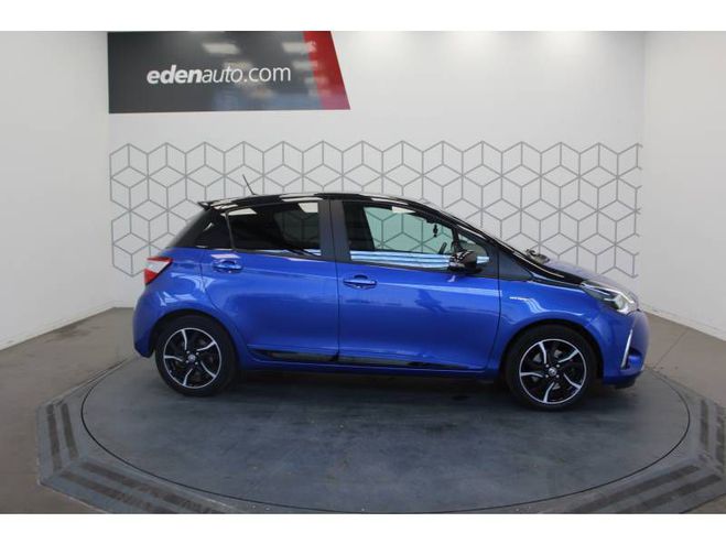 Toyota Yaris Hybride 100h Collection bleu de 2017