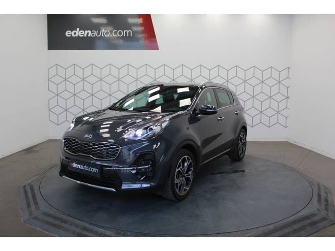 Kia Sportage 1.6 CRDi 136 ISG 4x2 BVM6 GT Line gris de 2019