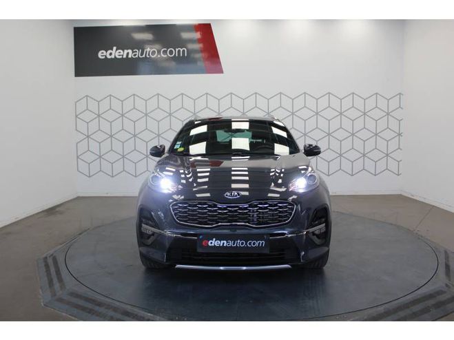 Kia Sportage 1.6 CRDi 136 ISG 4x2 BVM6 GT Line gris de 2019
