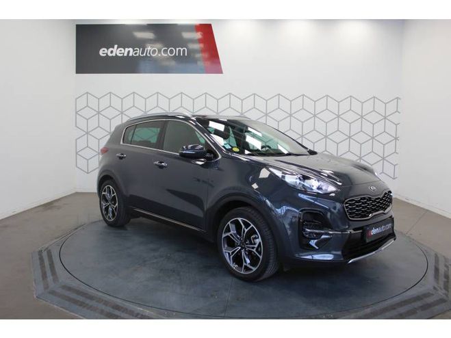 Kia Sportage 1.6 CRDi 136 ISG 4x2 BVM6 GT Line gris de 2019