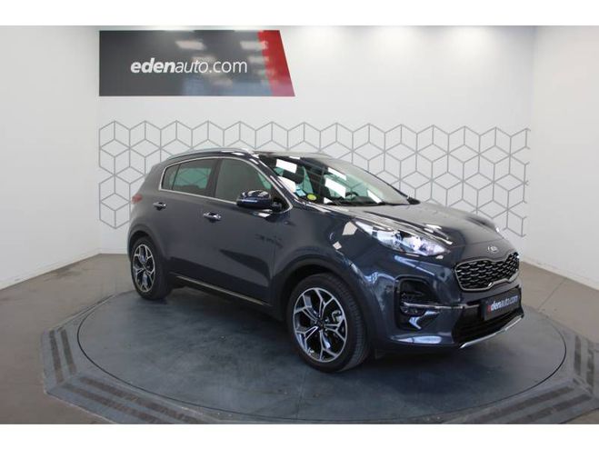 Kia Sportage 1.6 CRDi 136 ISG 4x2 BVM6 GT Line gris de 2019