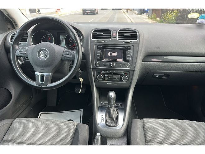 Volkswagen Golf VI 1.6 TDI Comfortline BlueMotion Tech Noir de 2011