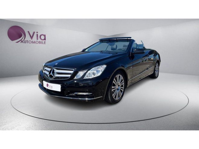 Mercedes Classe E CABRIOLET 220CDI BLUEEFFICIENCY BVA -ENT NOIR de 2011