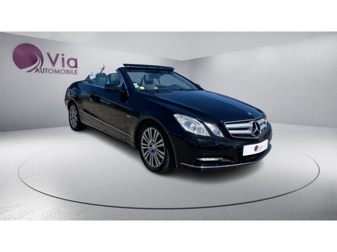 Mercedes Classe E CABRIOLET 220CDI BLUEEFFICIENCY BVA -ENT NOIR de 2011