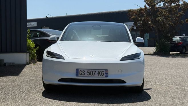 Tesla Model 3 Highland RWD ? Blanc Nacr� 2�me main 33  blanc de 2024