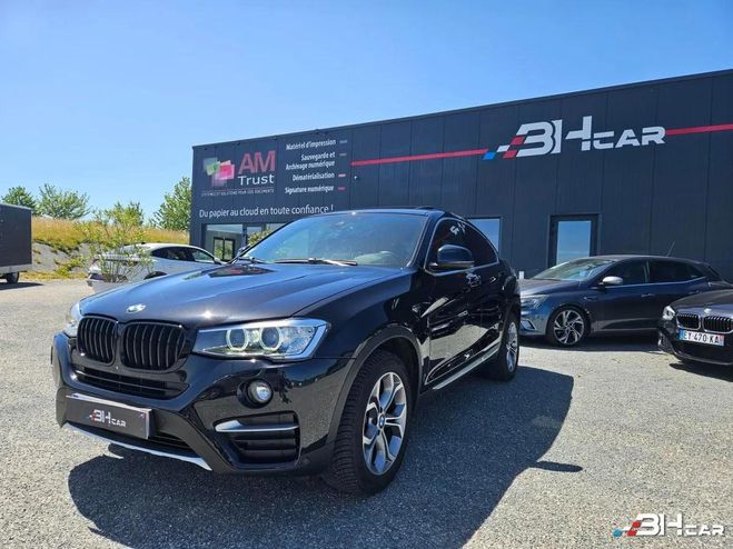 BMW X4 3.0 D 260 X-LINE XDRIVE BVA Noir de 2015