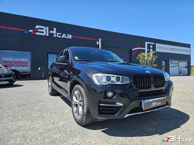 BMW X4 3.0 D 260 X-LINE XDRIVE BVA Noir de 2015